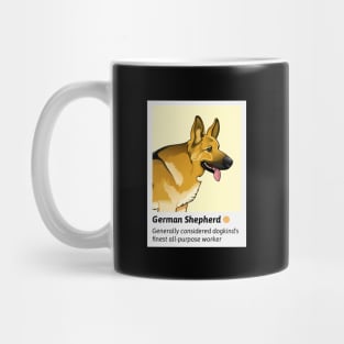 Cool Dog - German Shepard Mug